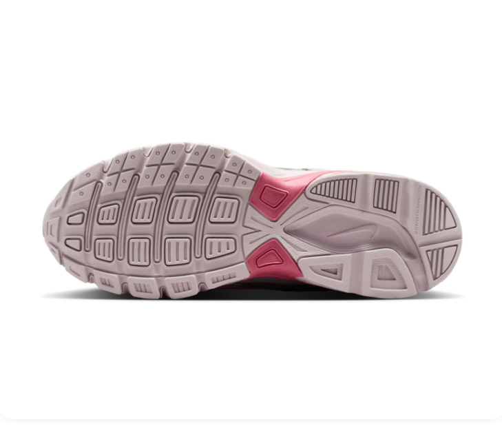 Nike Initiator White and Blush Pink Sneakers with Bright Pink Accents