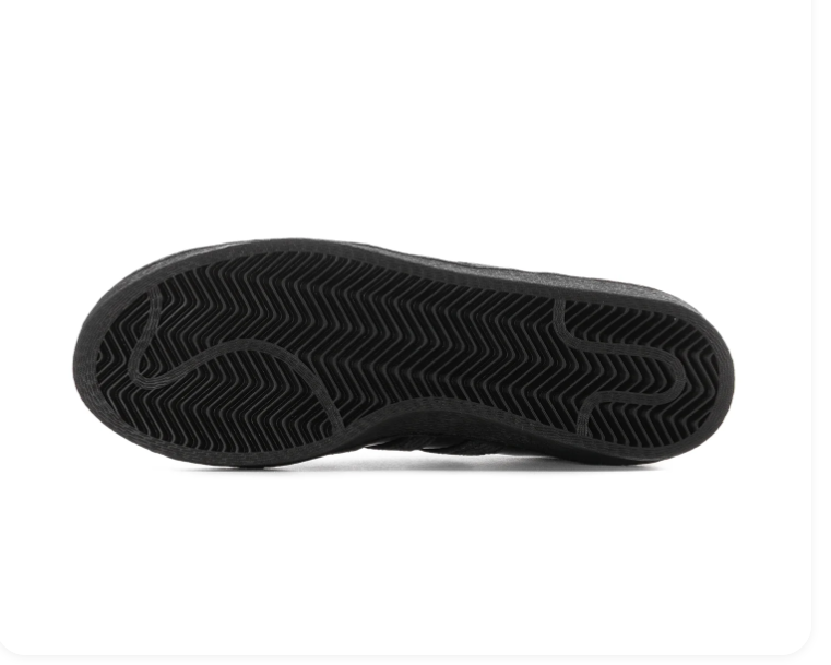 Adidas Black Glossy Low-Top Sneakers with Orange Lining and Graphic Tongue