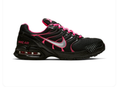 Nike Air Max Torch 4 Black Sneakers with Hot Pink Accents