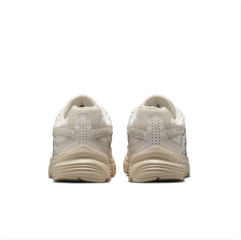 Nike Cream and Beige Mesh Sneakers with Tonal Swoosh