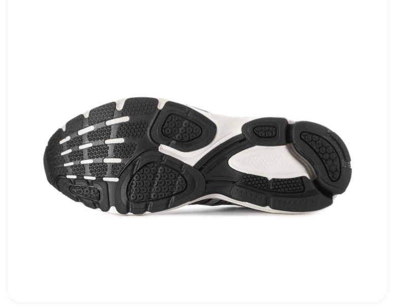Adidas Grey Mesh Sneakers with Metallic Silver Overlays and Cream Sole