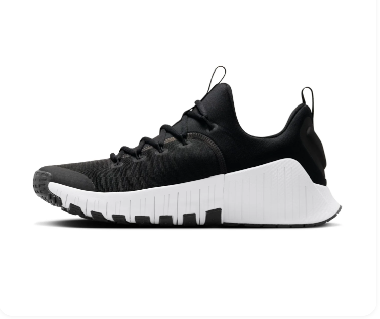 Nike Free Metcon Black and White Training Sneakers
