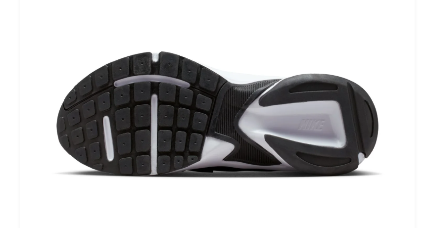 Nike Black Leopard Print Sneakers with White Chunky Sole