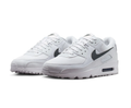 Nike Air Max 90 White Sneakers with Black Swoosh