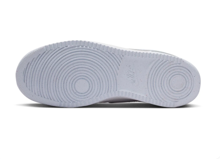 Nike White and Pale Blue Low-Top Sneakers